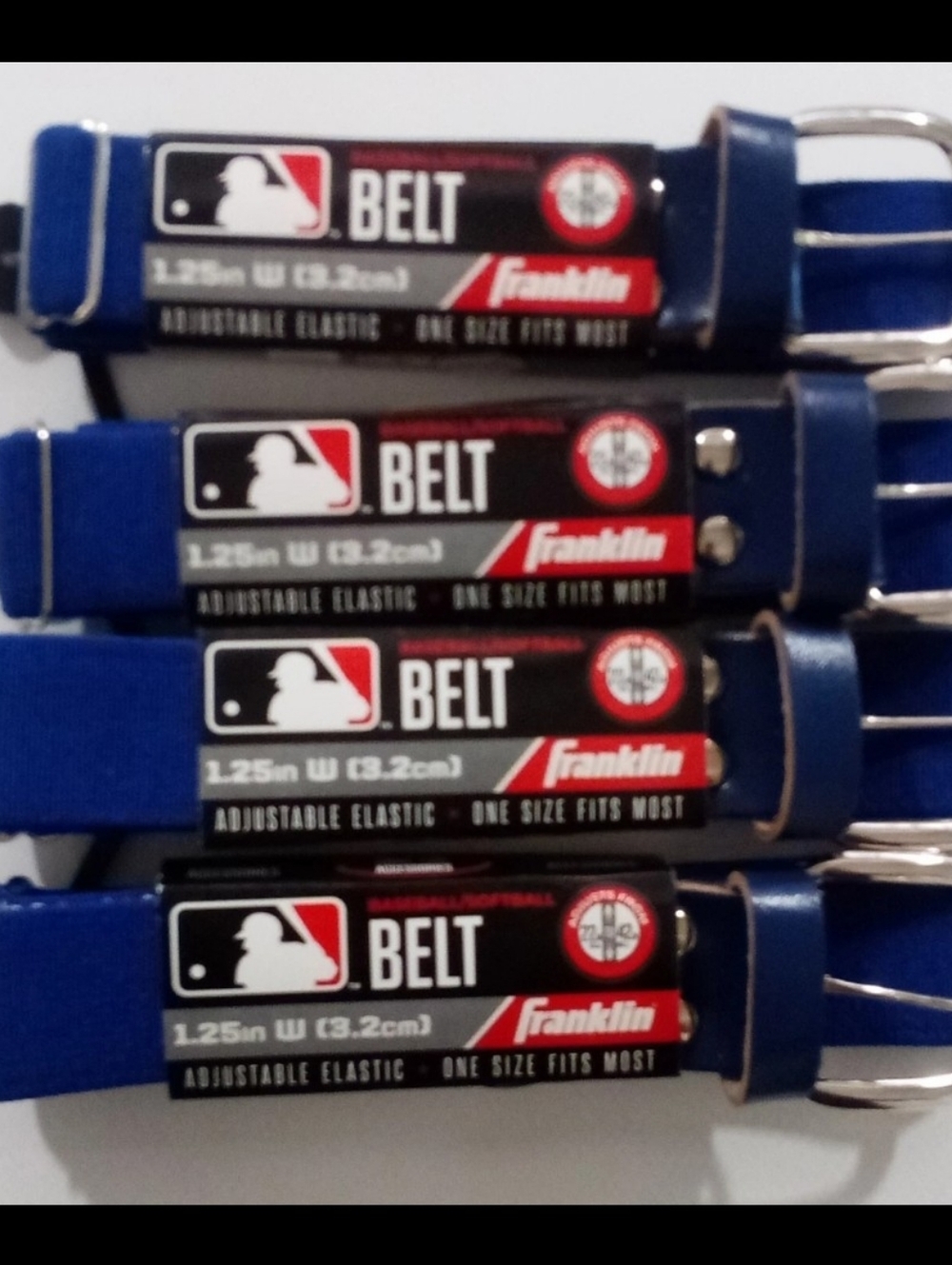 4x Franklin Baseball Softball Belt